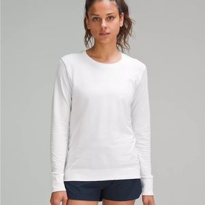 White Swiftly Relaxed Long-Sleeve Shirt
